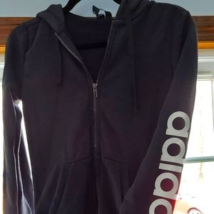 Size 4-5 kids adidas zip up hoodie